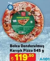 BOLCA DONDURULMUŞ KARIŞIK PİZZA 545 G